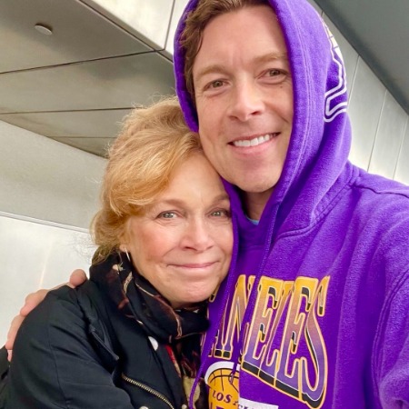 Amy Von Nostrand with her son Sam Daly.